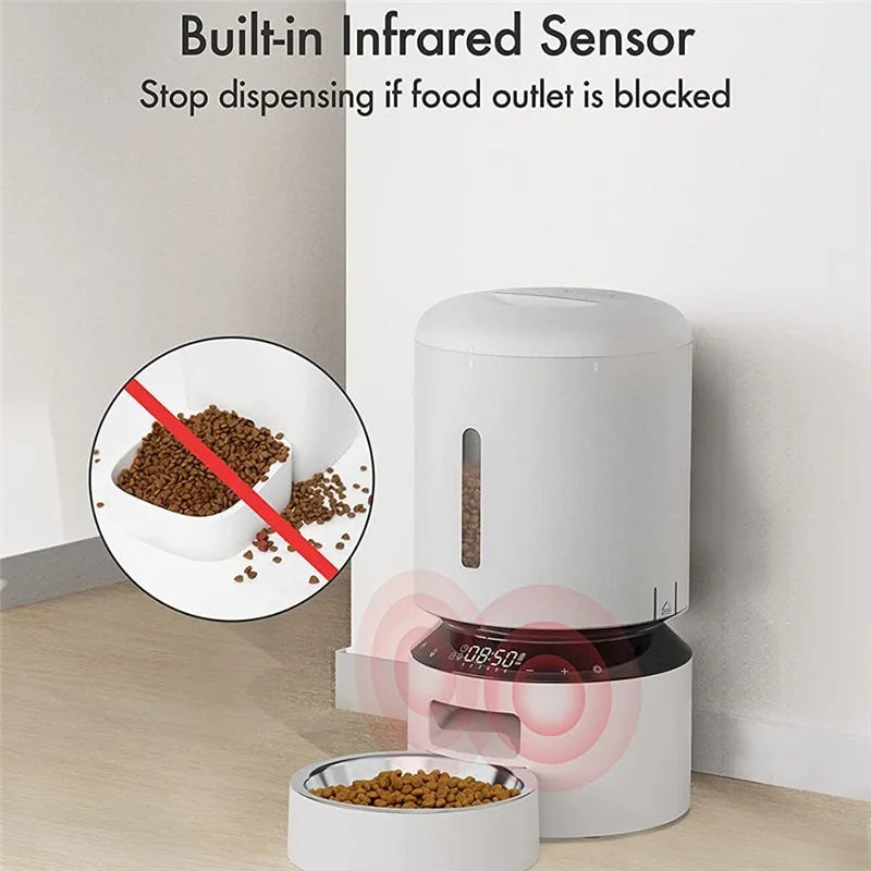 PawMate 5L Automatic Pet Feeder & Water Station