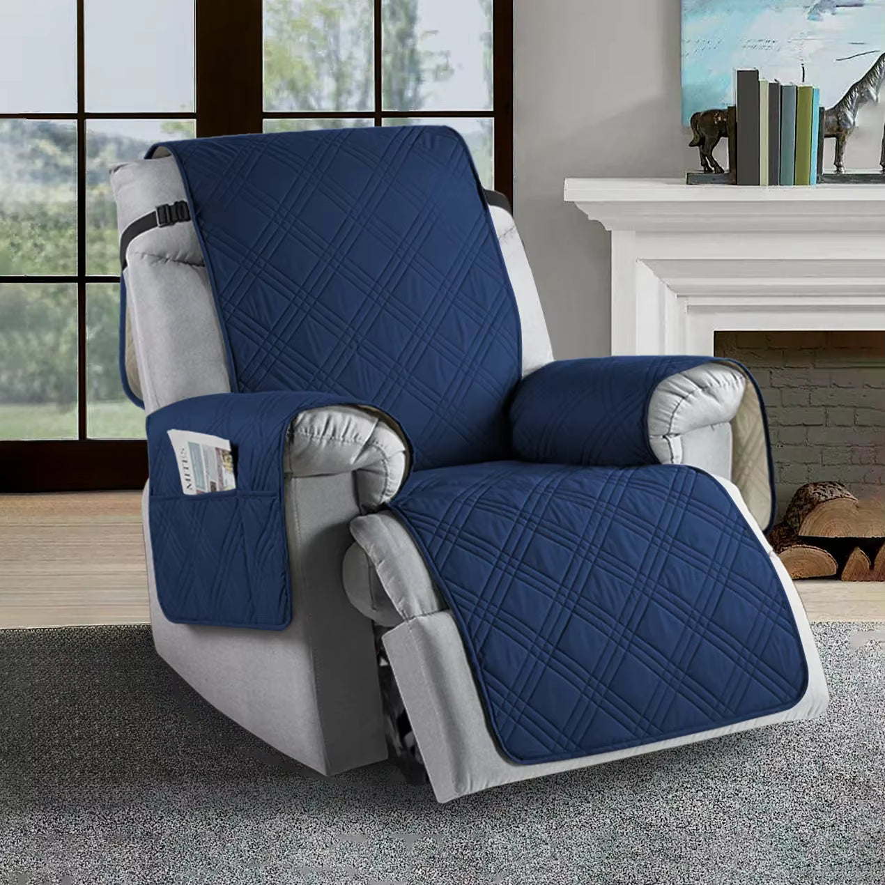Ultimate Recliner Protector Cover with Storage Pockets