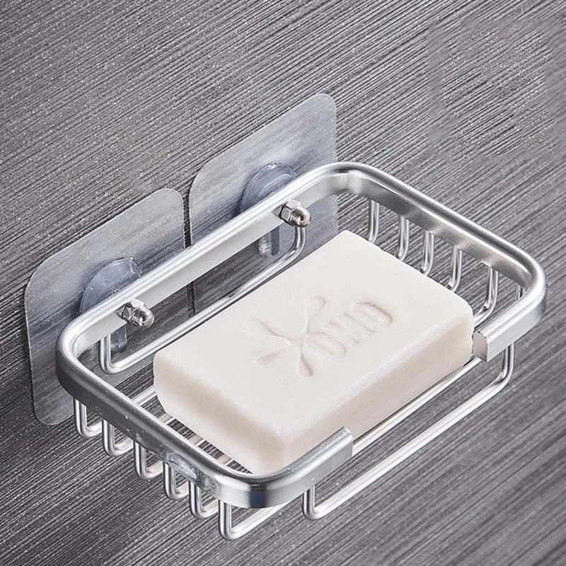Adhesive Bathroom Hook Set – Corner Mount