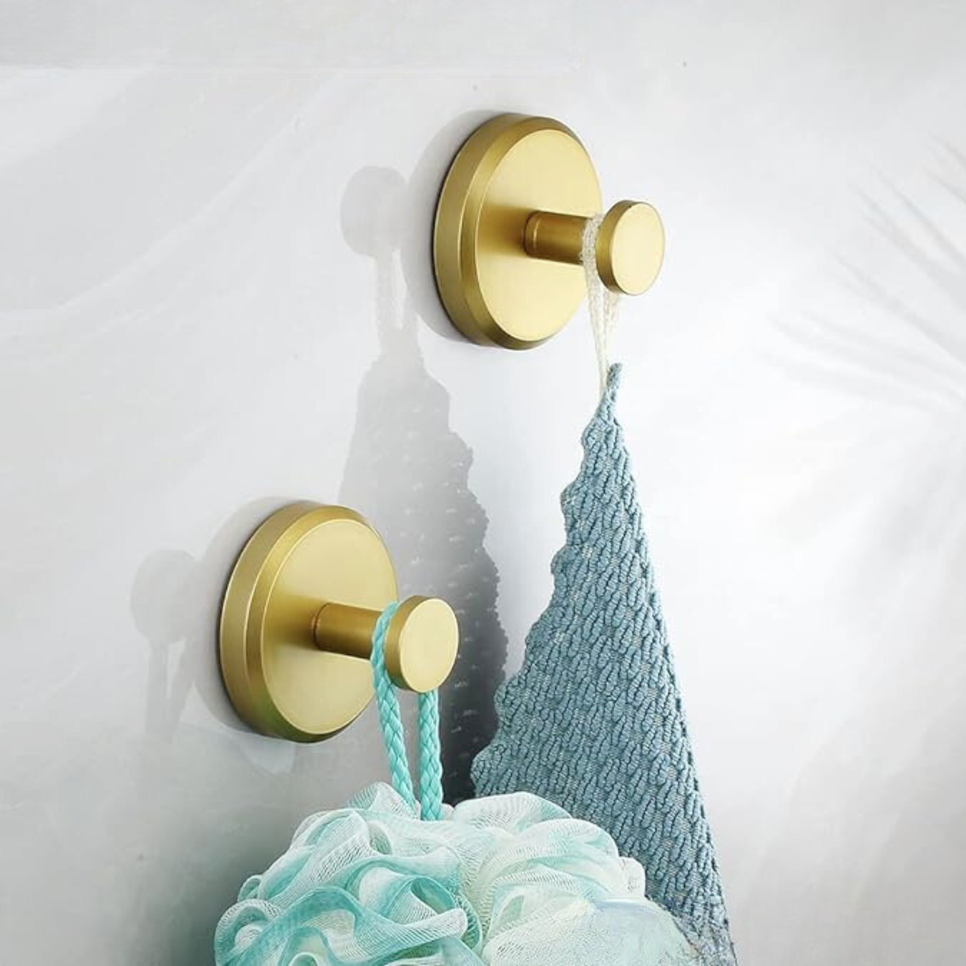 Plastic Suction Hook with Self-Adhesive Backing