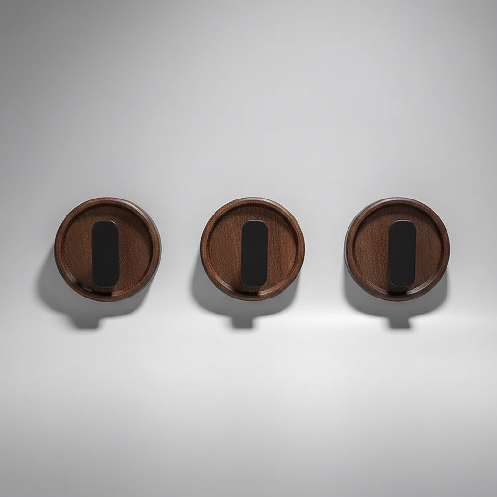Wall Hook Set with Self-Adhesive Backing