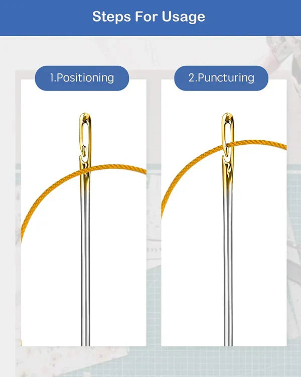Smart Threading Needles for Easy Sewing