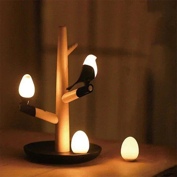 Touch-Sensitive Table Lamp with Adjustable Brightness