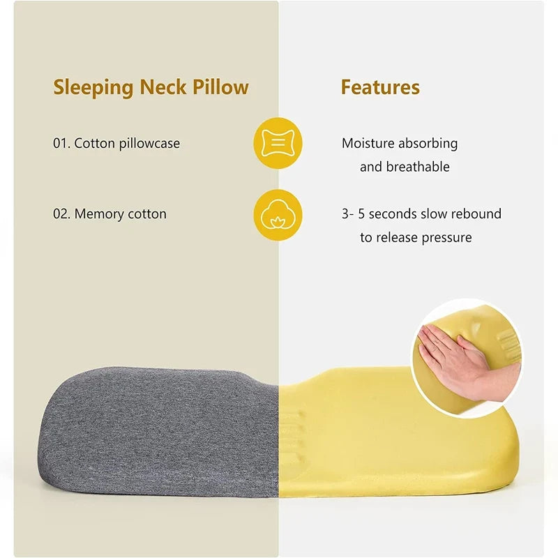 DreamEase Ergonomic Memory Foam Neck Support Pillow