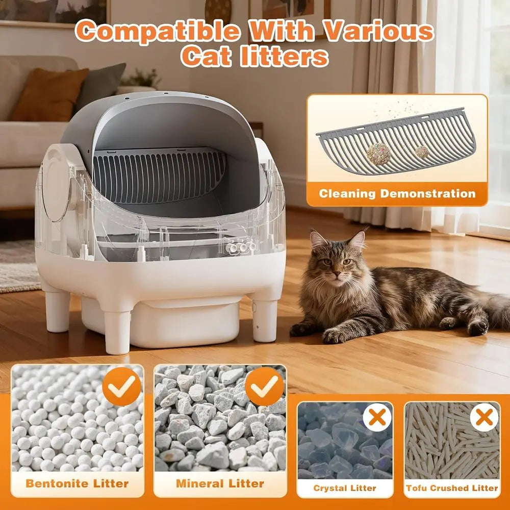 PurrfectClean Automated Cat Litter System | Smart Waste Management for Busy Homes