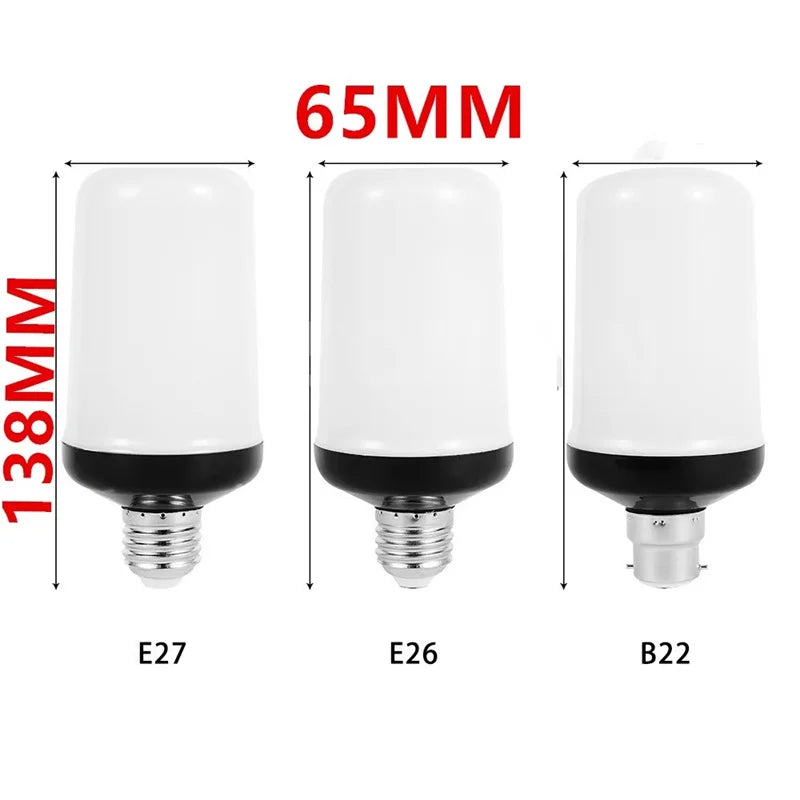 FlickerGlow - LED Flame Effect Bulb for Cozy Spaces