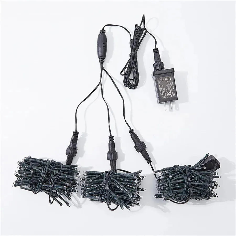 Outdoor LED Meteor Shower Light Display
