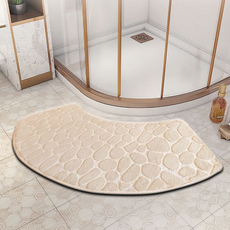 Luxurious 3D Textured Bath Mat with Quick-Dry Technology