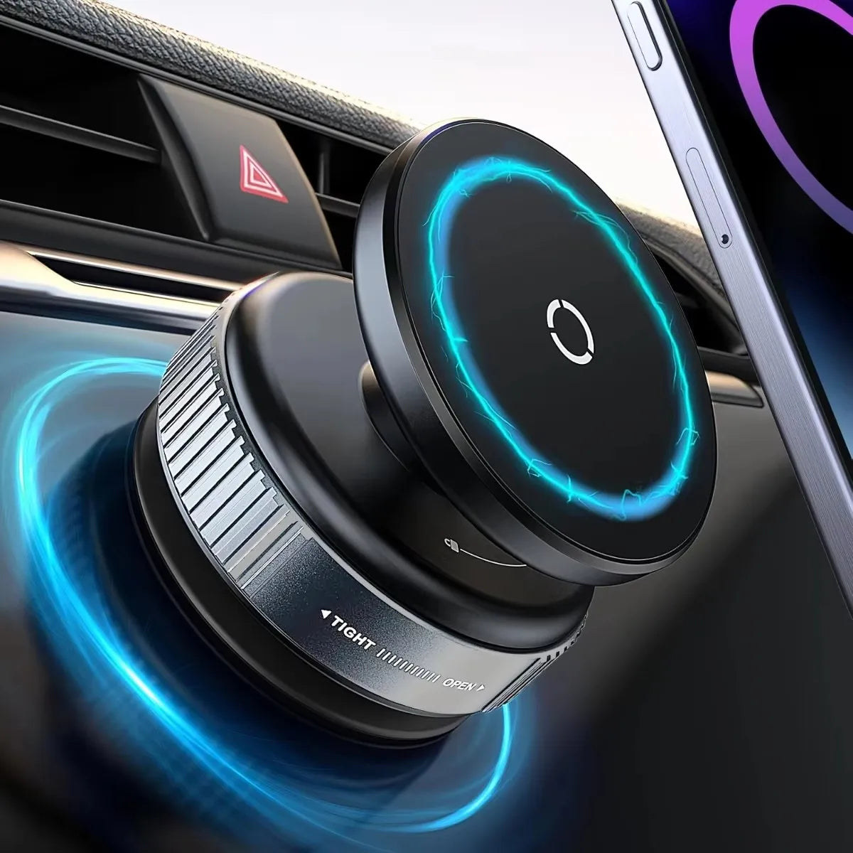 SmartGrip Magnetic Phone Holder for Car – 360° Air Vent Mount