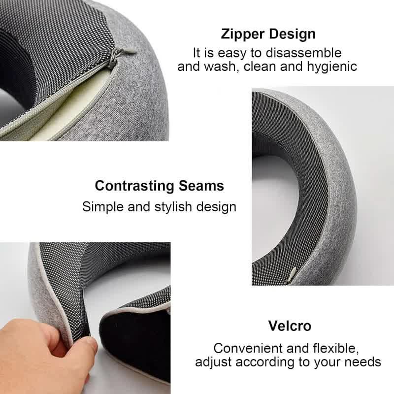 ComfortFlex – Adjustable Memory Foam Travel Neck Cushion