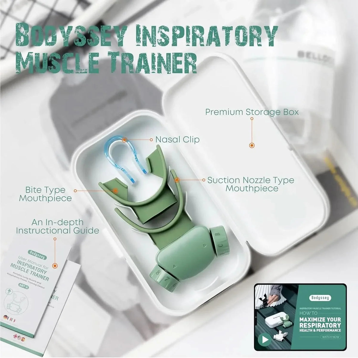 BreatheWell – Portable Lung Trainer for Enhanced Fitness