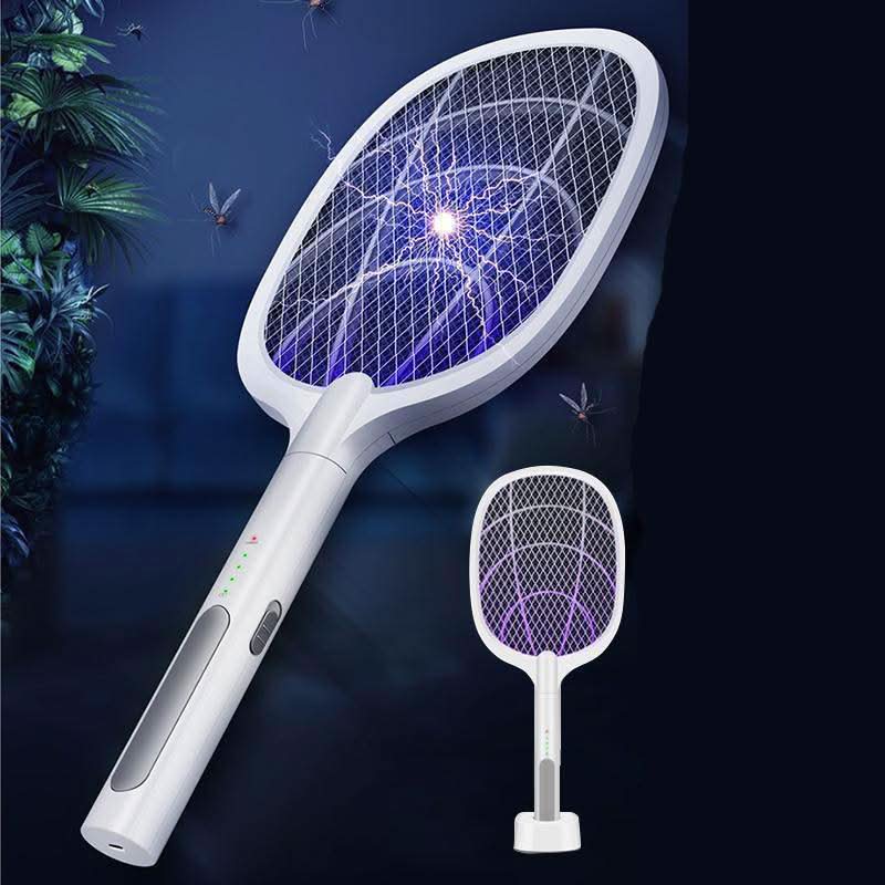 BuzzBuster – Rechargeable Electric Mosquito Zapper with Safety Guard