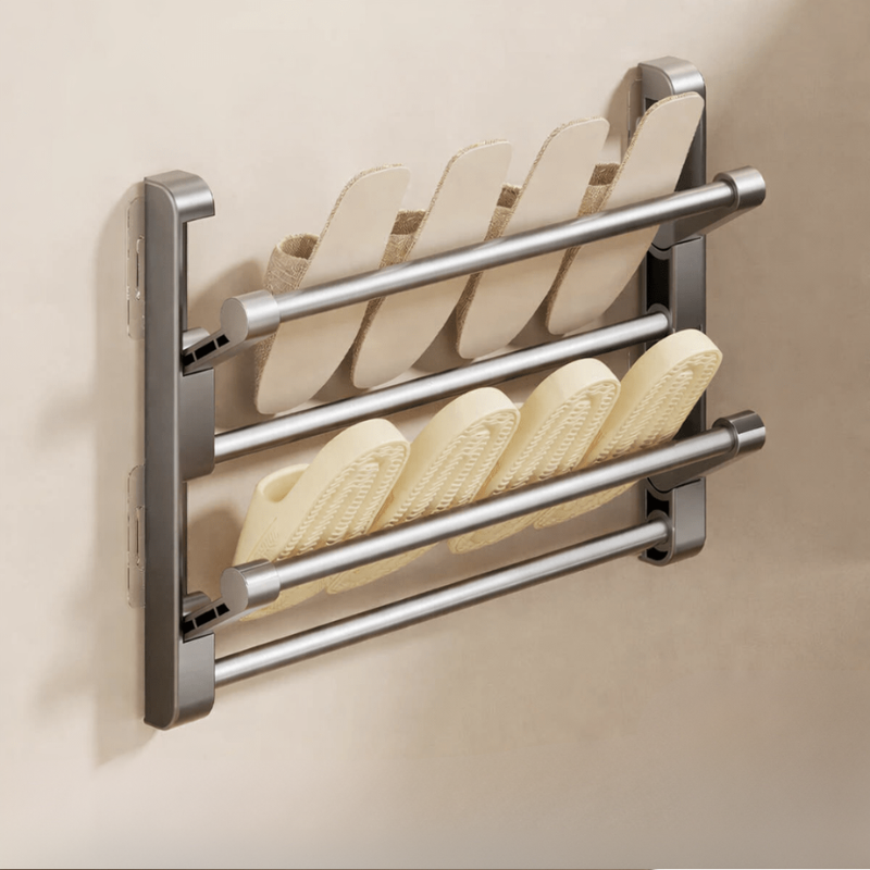 Vertical Shoe Organizer: Wall-Mounted Storage Solution