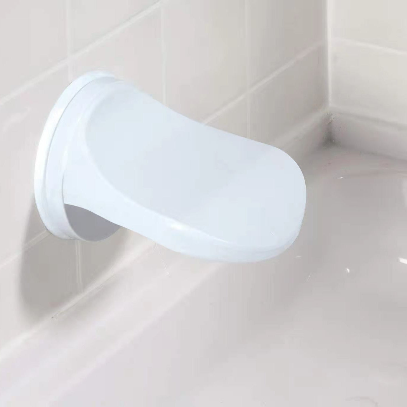 Non-Slip Shower Step Pedal with Suction Cup Attachment