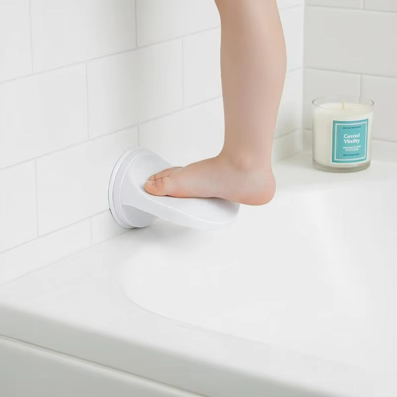 Non-Slip Shower Step Pedal with Suction Cup Attachment
