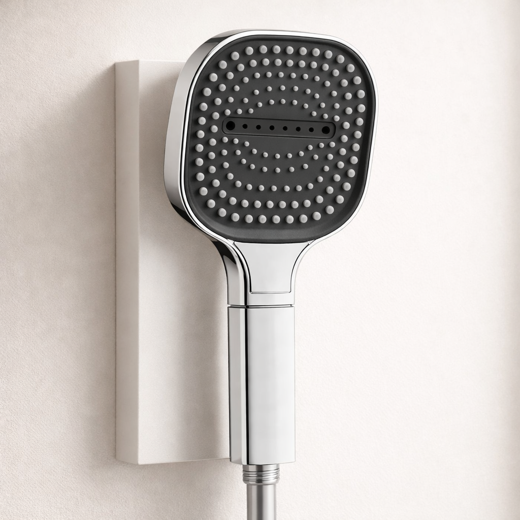 Versatile Handheld Shower Head with Adjustable Spray Options
