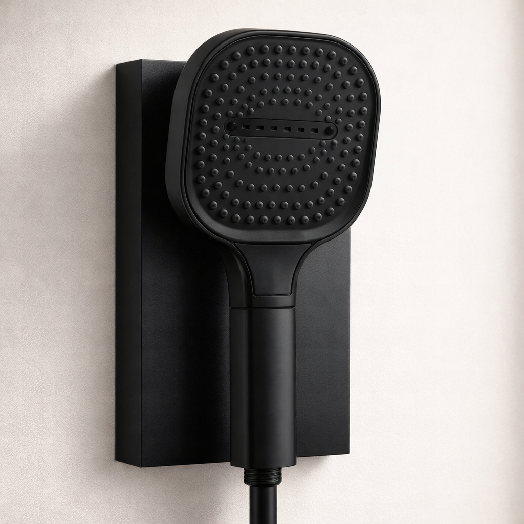 Versatile Handheld Shower Head with Adjustable Spray Options