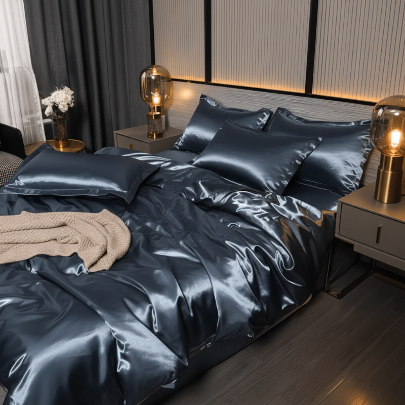 SereneDream - Elegant Bedding Ensemble for Luxurious Comfort