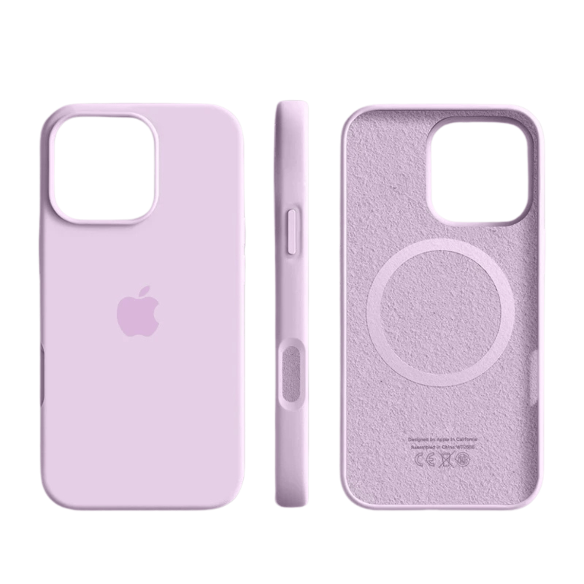 SleekGuard – Silicone iPhone Case with MagSafe and Soft Lining