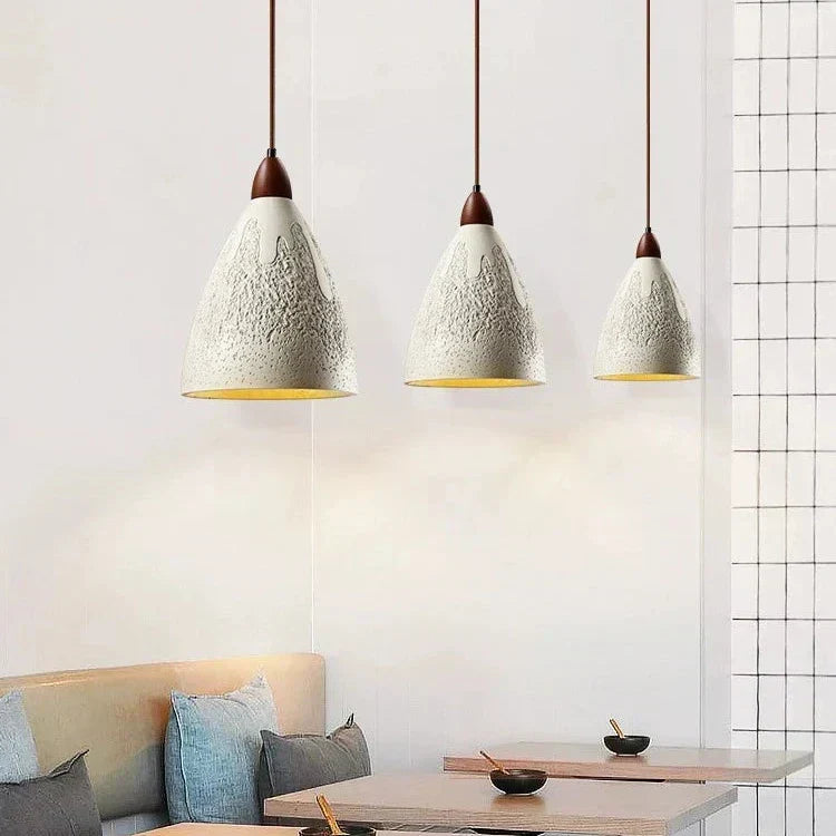 Decorative Pendant Light with Single Bulb