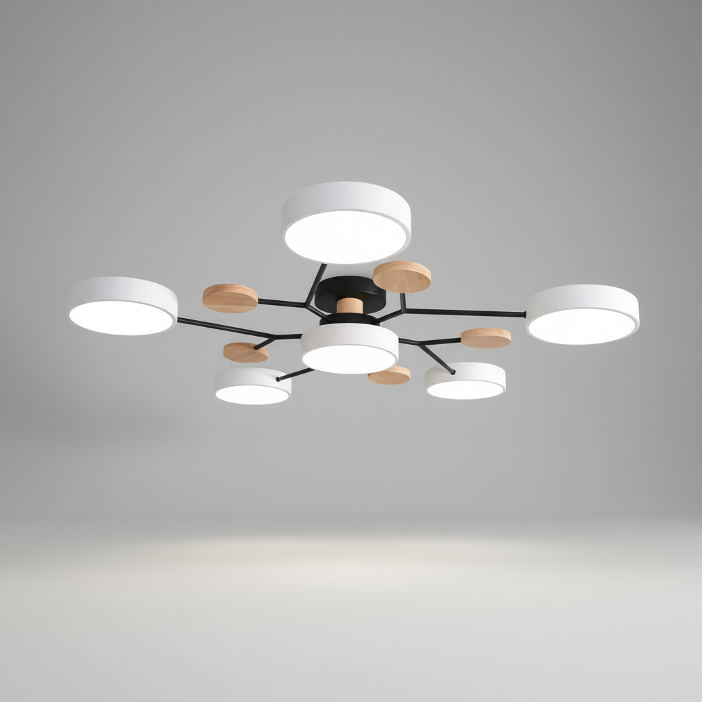 LED Ceiling Light in Scandinavian Style - Skandi Design