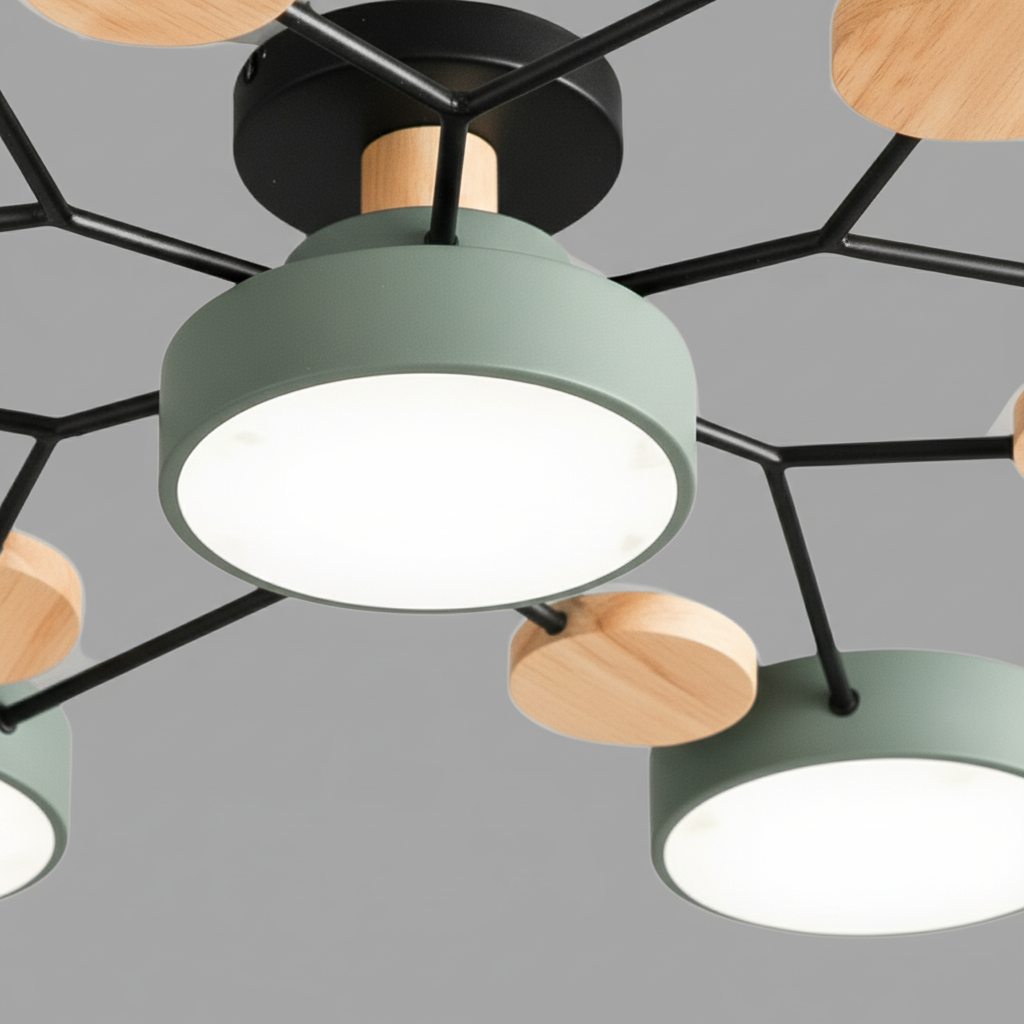 LED Ceiling Light in Scandinavian Style - Skandi Design