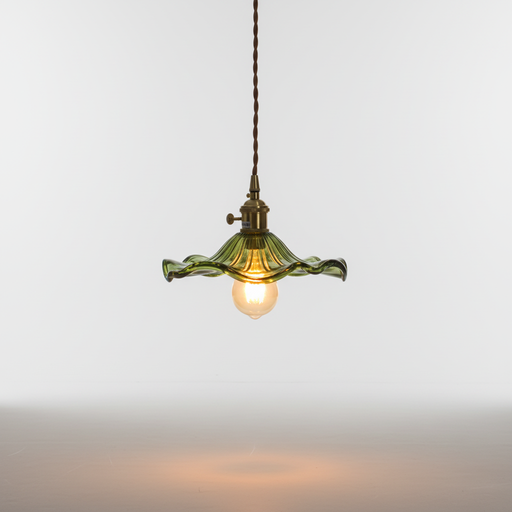 LED Pendant Light in Scandinavian Style - Glass Design