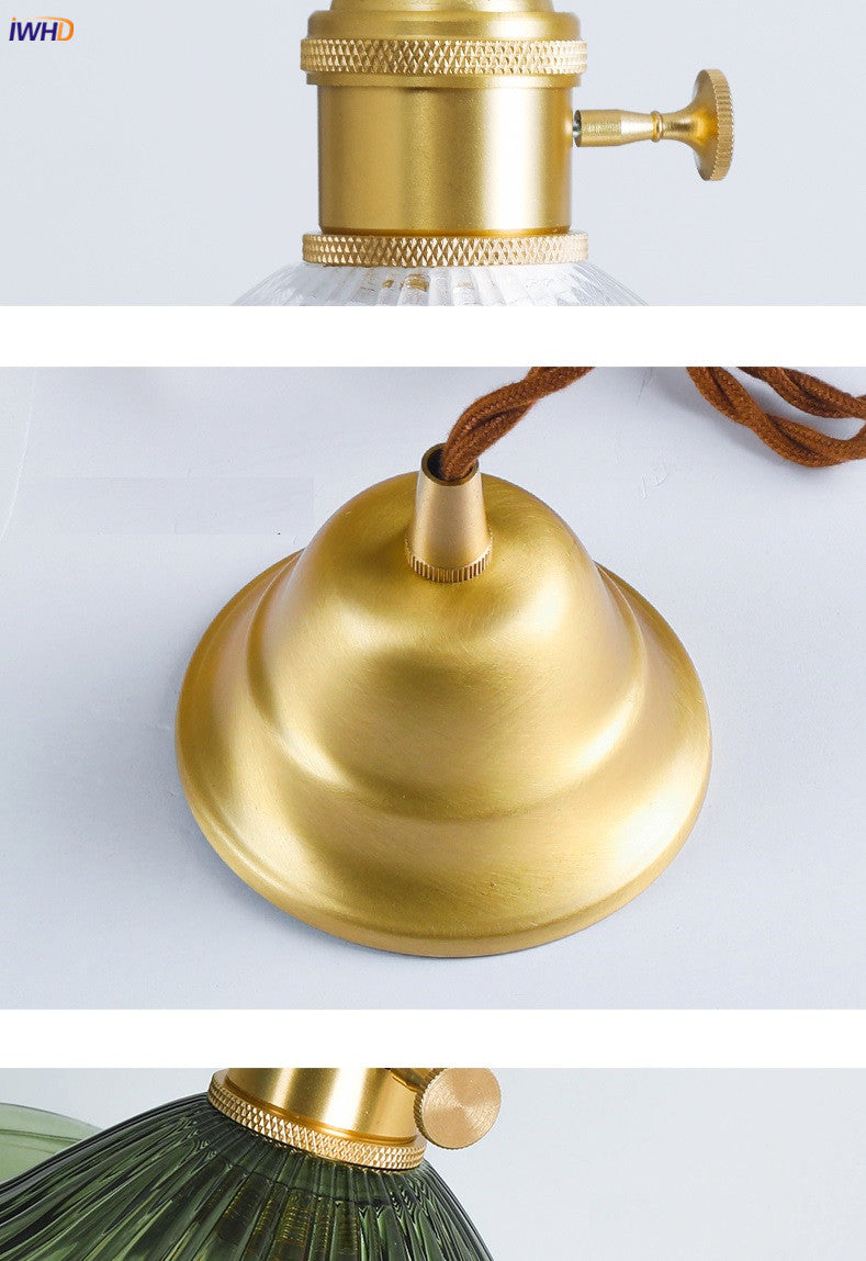 LED Pendant Light in Scandinavian Style - Glass Design