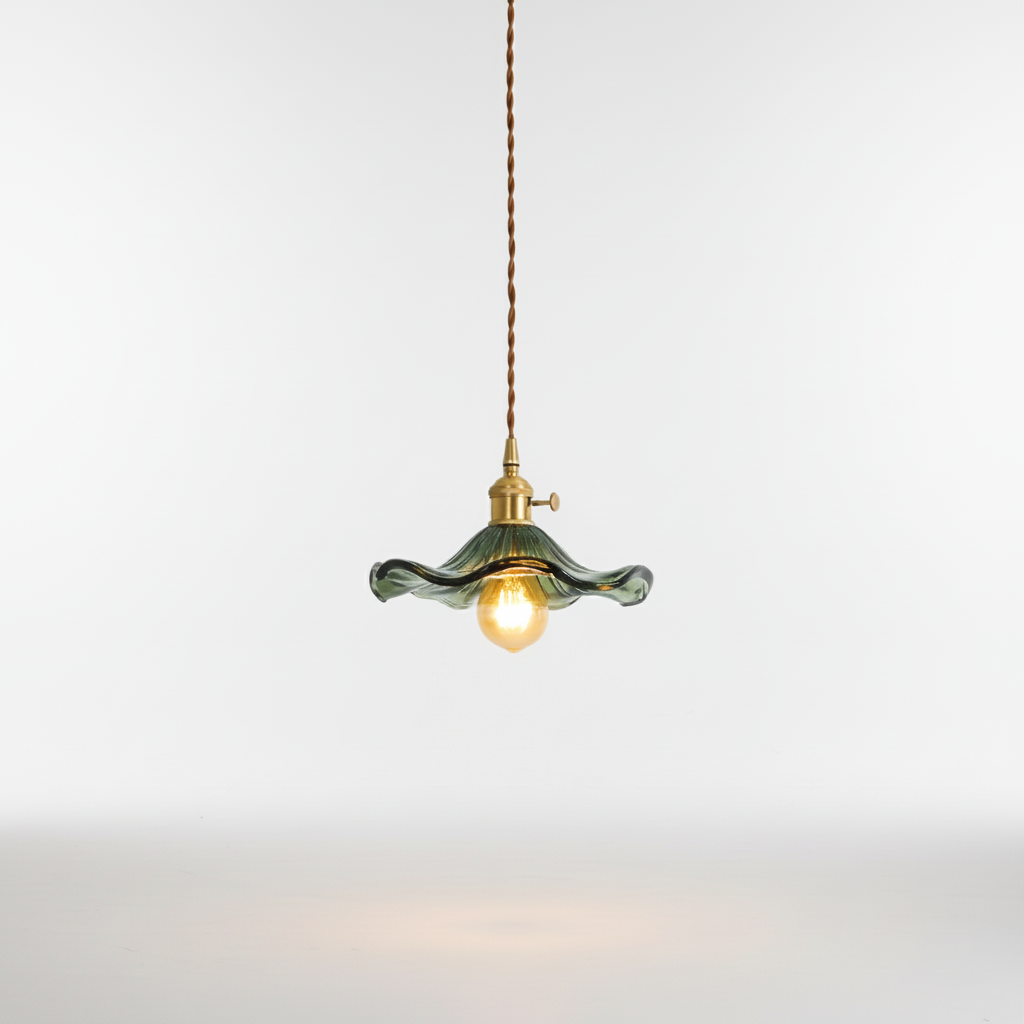 LED Pendant Light in Scandinavian Style - Glass Design