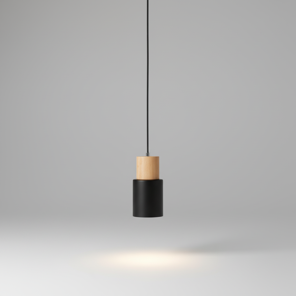 Cylinder Pendant Light in Scandinavian Design