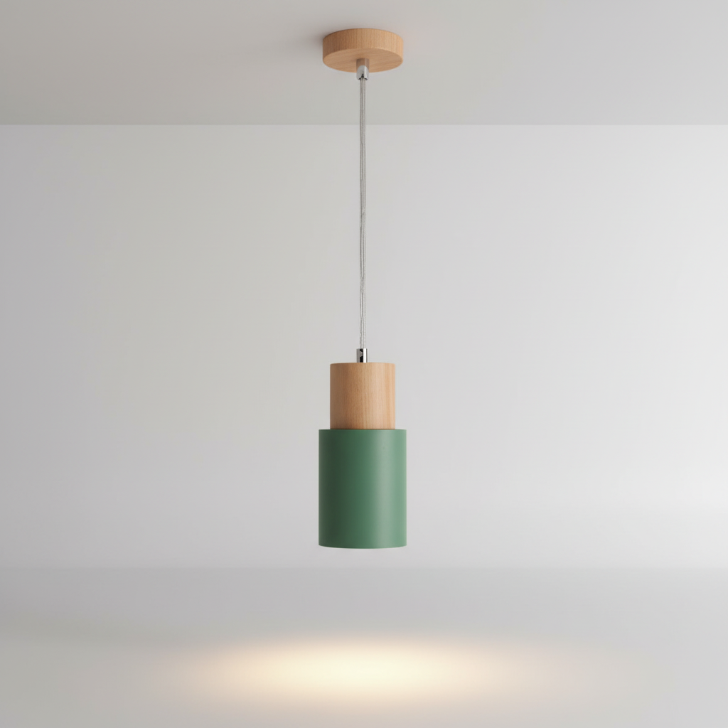 Cylinder Pendant Light in Scandinavian Design