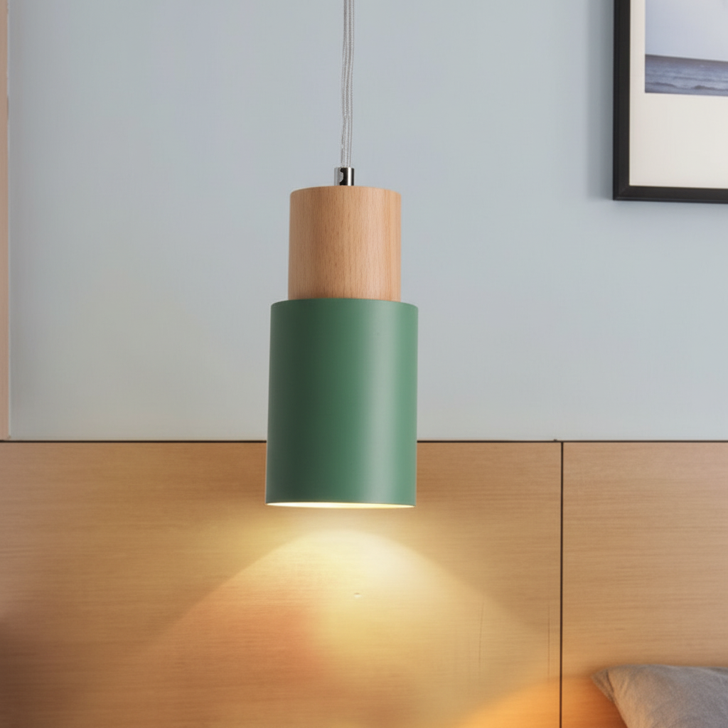 Cylinder Pendant Light in Scandinavian Design
