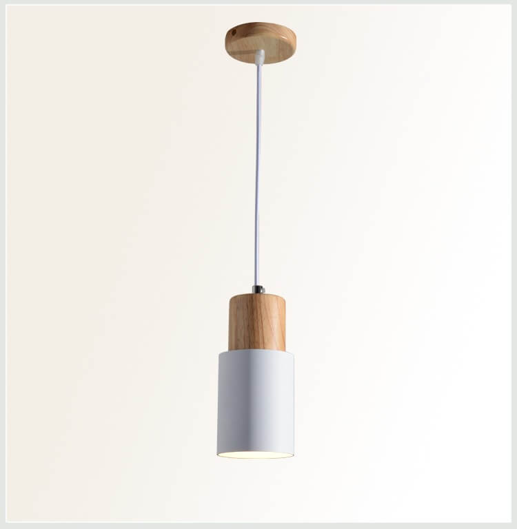 Cylinder Pendant Light in Scandinavian Design