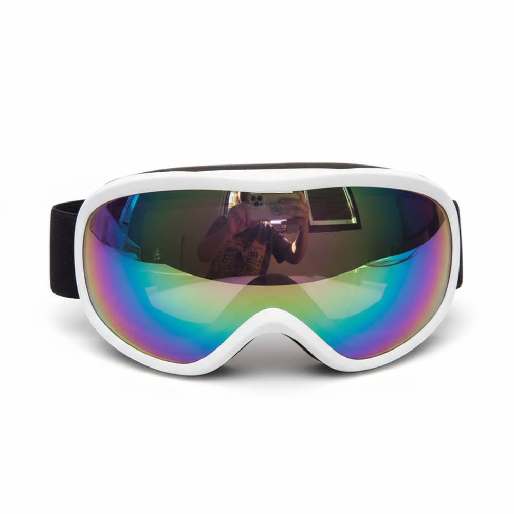 Winter Sports Goggles with Dual Anti-Fog Lenses | UV Eye Shield