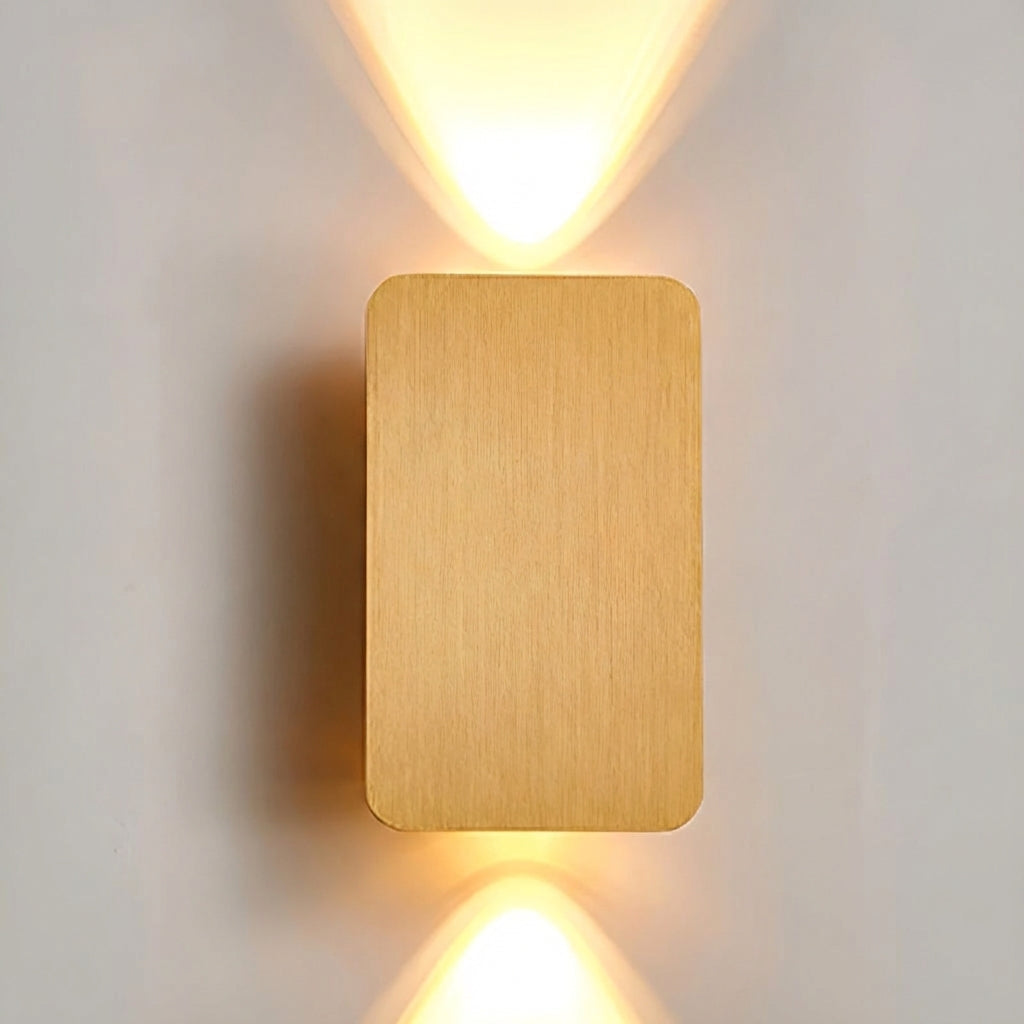 Modern Rectangular Wall Light Fixture - Sleek Design