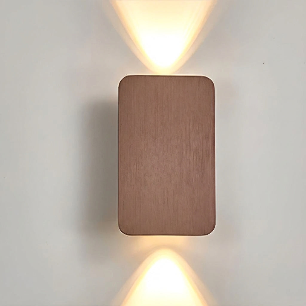 Modern Rectangular Wall Light Fixture - Sleek Design