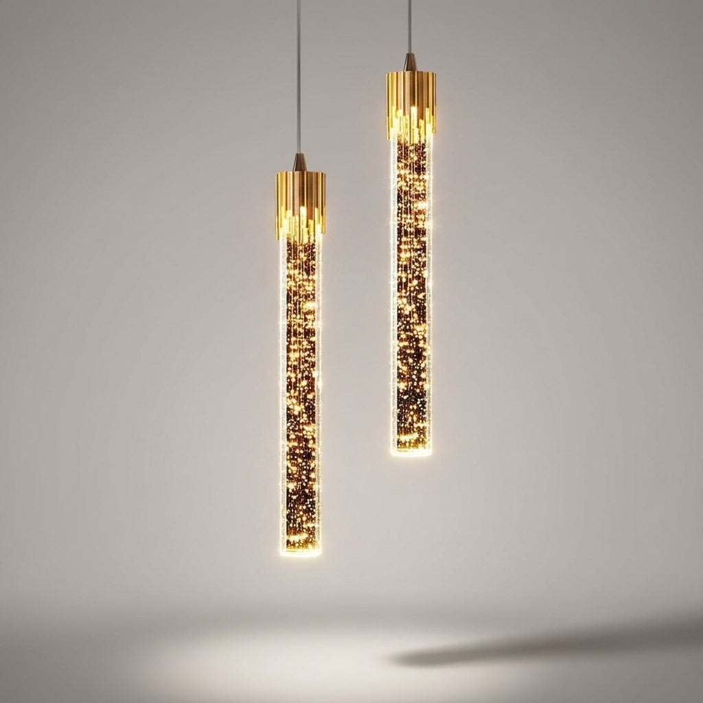 Cylindrical Slim Pendant Lamp