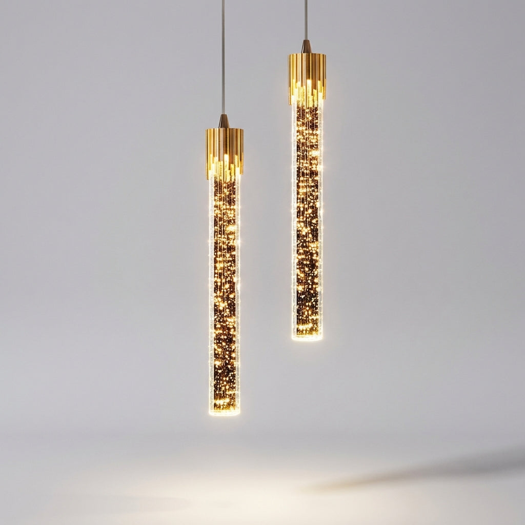 Cylindrical Slim Pendant Lamp