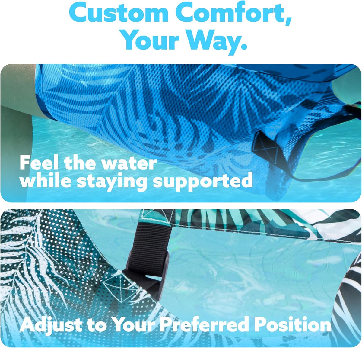AquaLounge | Adjustable Inflatable Pool Chair for Relaxation