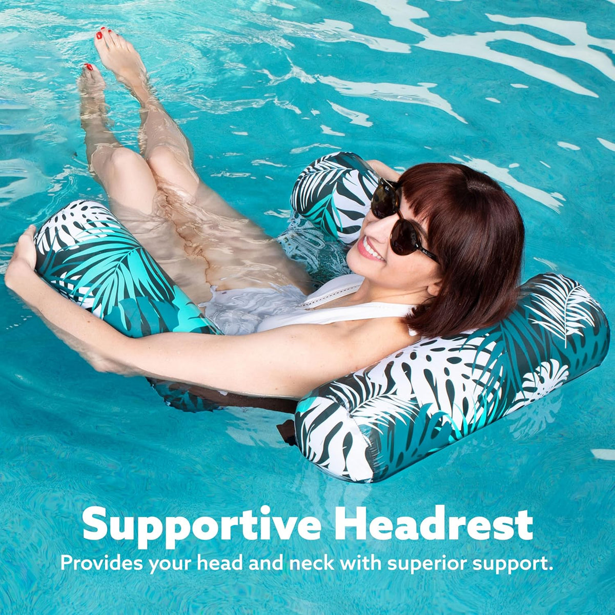 AquaLounge | Adjustable Inflatable Pool Chair for Relaxation