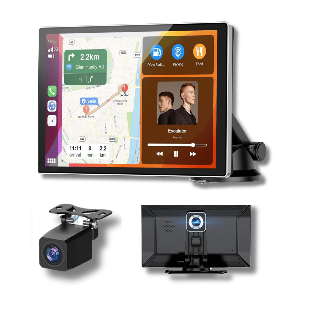 DriveSmart | Wireless CarPlay & Android Auto Hub with Touchscreen