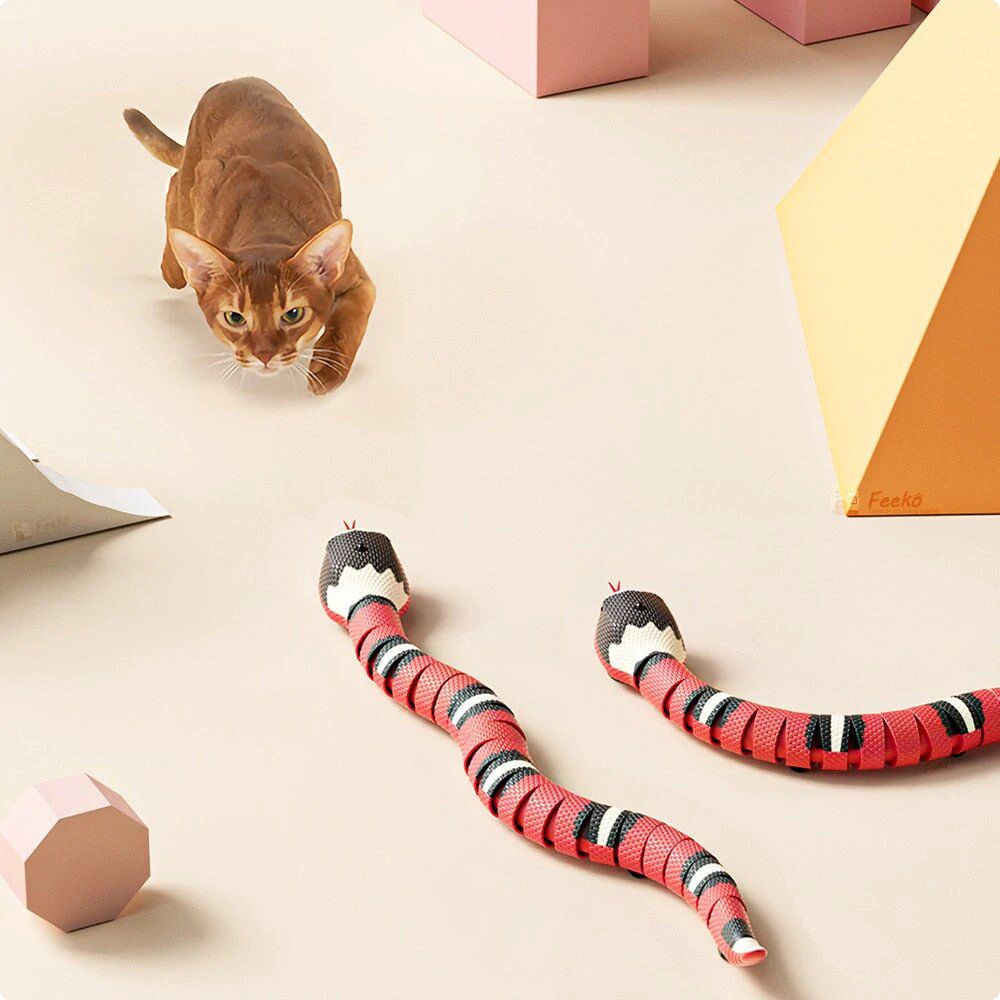 Interactive Motion Cat Toy with Smart Sensors
