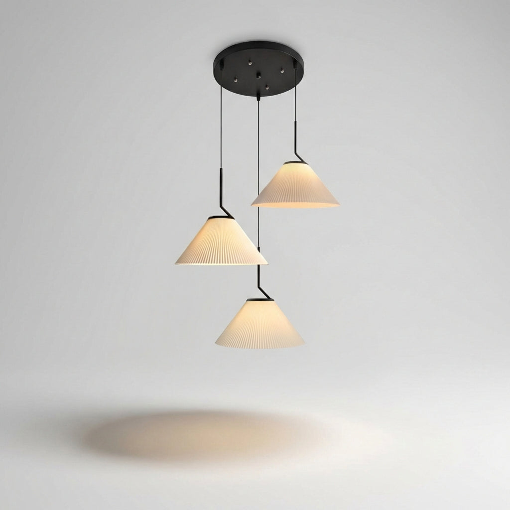 Hanging Light Fixture with Soft Glow