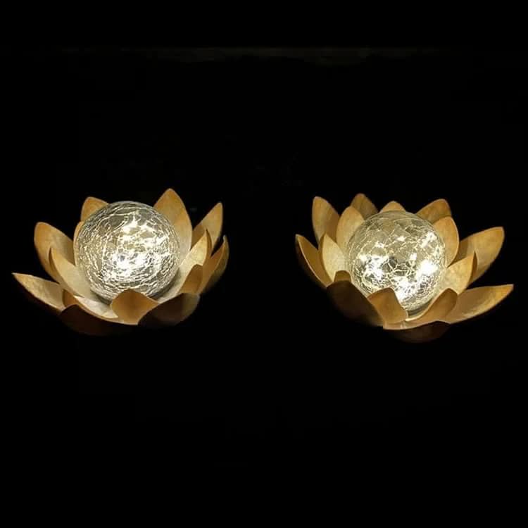 LumiPetal - Solar-Operated Lotus Lamp for Enchanting Outdoor Ambiance
