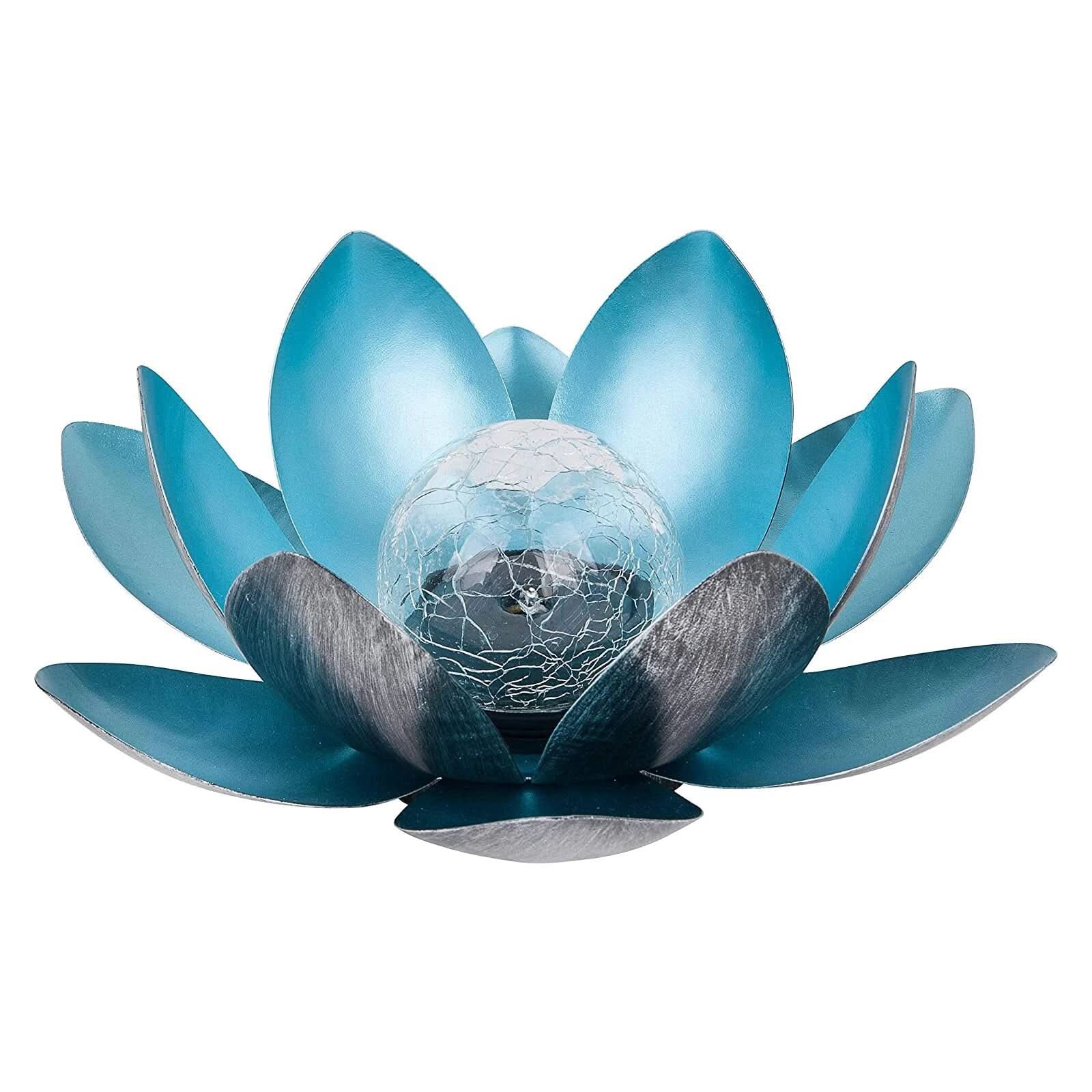 LumiPetal - Solar-Operated Lotus Lamp for Enchanting Outdoor Ambiance