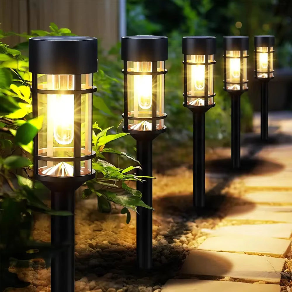 Eco-Friendly Solar Pathway Light with Dusk to Dawn Sensor