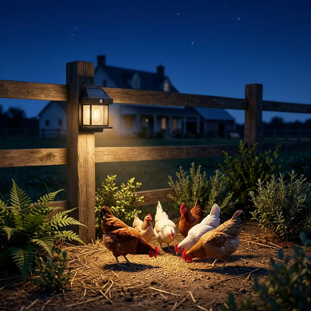 Eco-Friendly Solar Wall Lights with Motion Detection