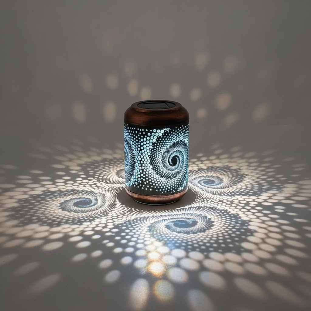 Outdoor Lantern Powered by Solar Energy