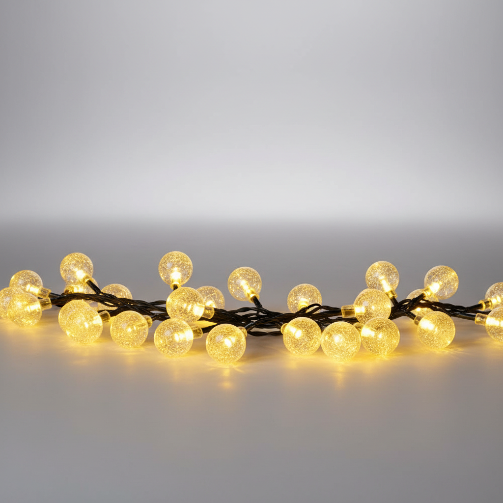 LED Fairy Lights Powered by Solar Energy