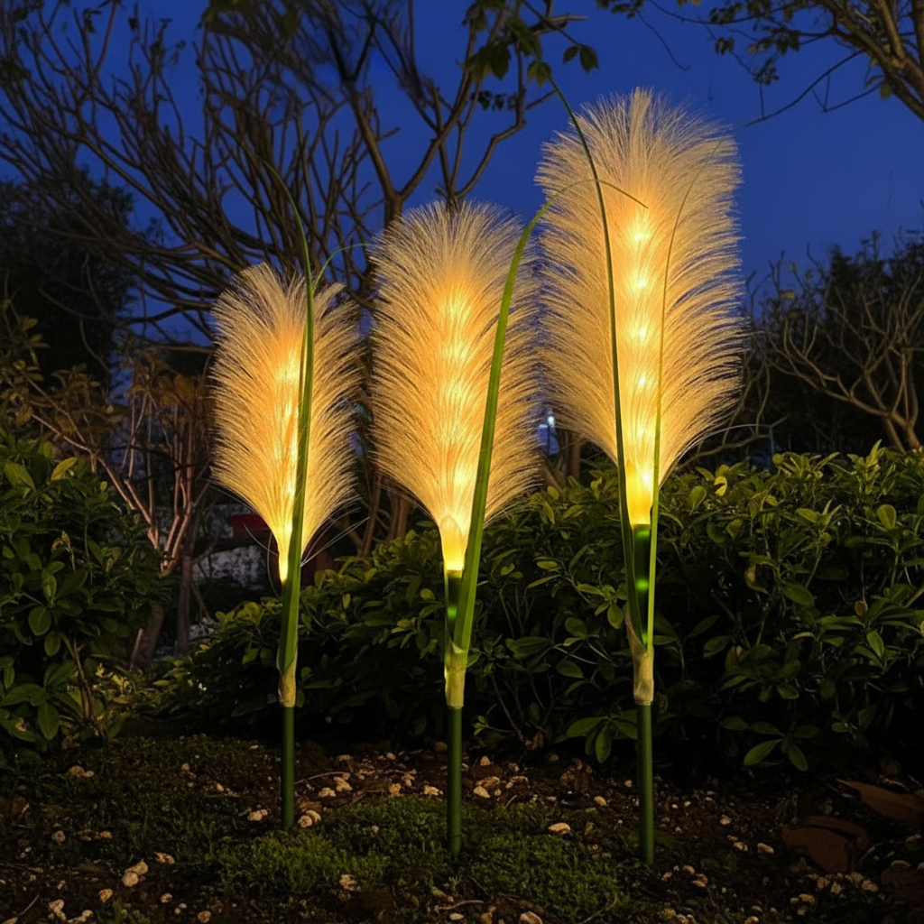 Garden Light Powered by Solar Energy